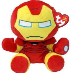PELUCHE TY MARVEL SOFT - IRON MAN PETIT 8